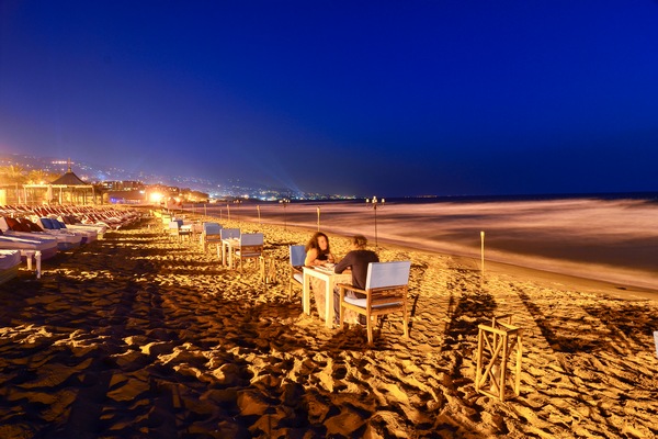 Romantic Beach Dinner at Edde Sands